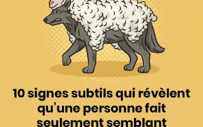 10 signes subtils dans le comportement d’une personne qui prétend être gentil