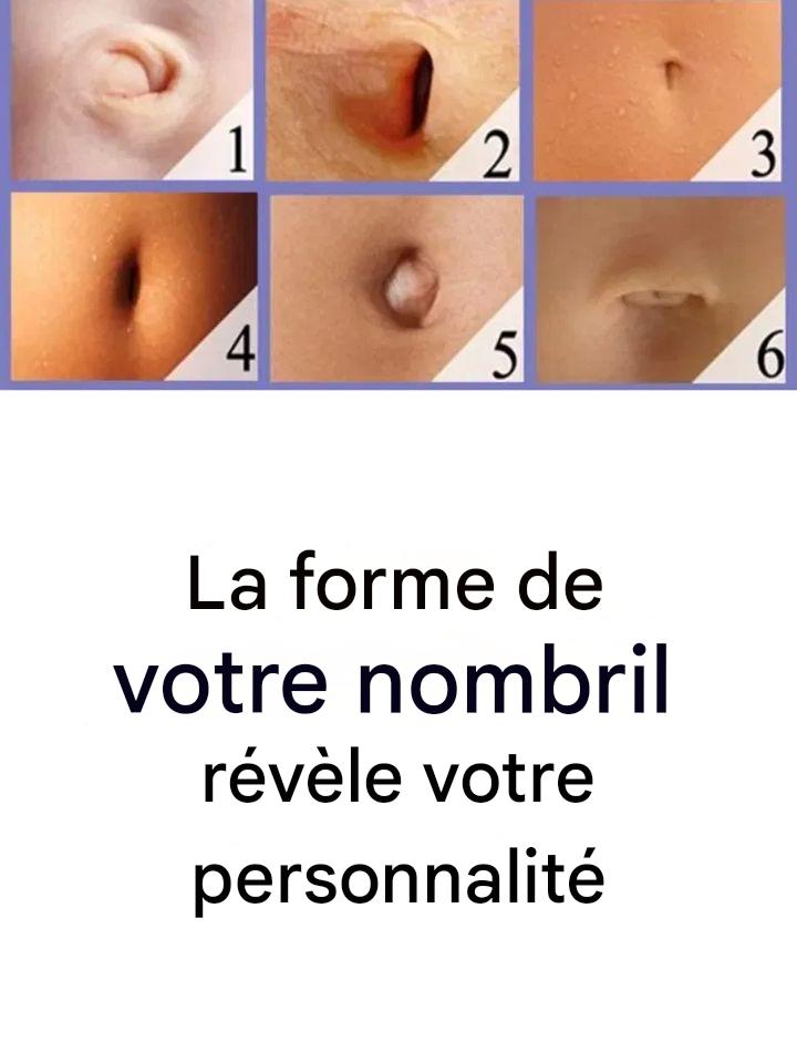 La forme de votre nombril en dit plus long sur vous que vous ne le pensez (voir les commentaires)
