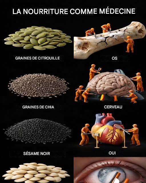 La nourriture comme médecine | Comment les aliments du quotidien soutiennent réellement vos organes voir la suite…