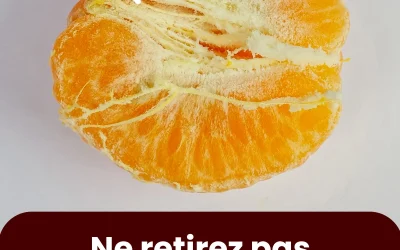 L’albédo, la peau blanche des agrumes : pourquoi il ne faut pas l’enlever avant de les manger
