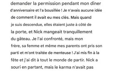 Mon neveu a volé ma voiture et l’a détruite — mon frère a refusé d’en assumer la responsabilité, mais le karma s’en est mêlé.
