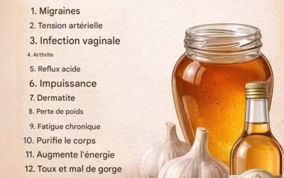 Ail, miel et vinaigre : la potion bien-être maison efficace dont tout le monde parle…voir plus dans les commentaires