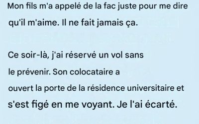 L’appel téléphonique qui a changé ma vie à jamais : Vous n’allez pas croire ce qui s’est passé !