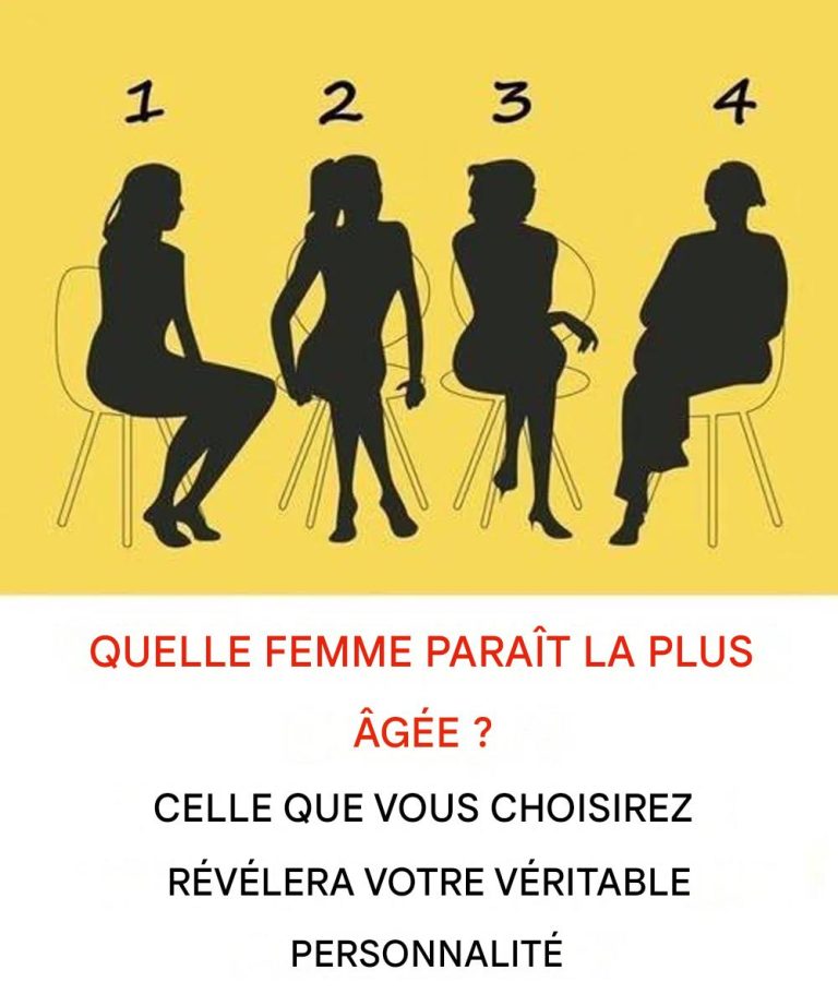 Quelle femme paraît la plus vieille ? Ce test de personnalité prétend révéler votre véritable nature.