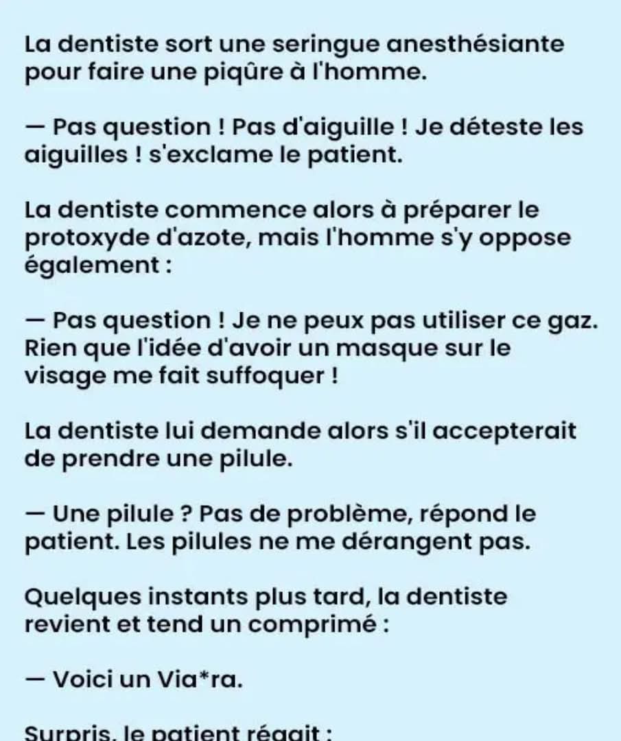 Quand la crainte des aiguilles inspire des rires inattendus !