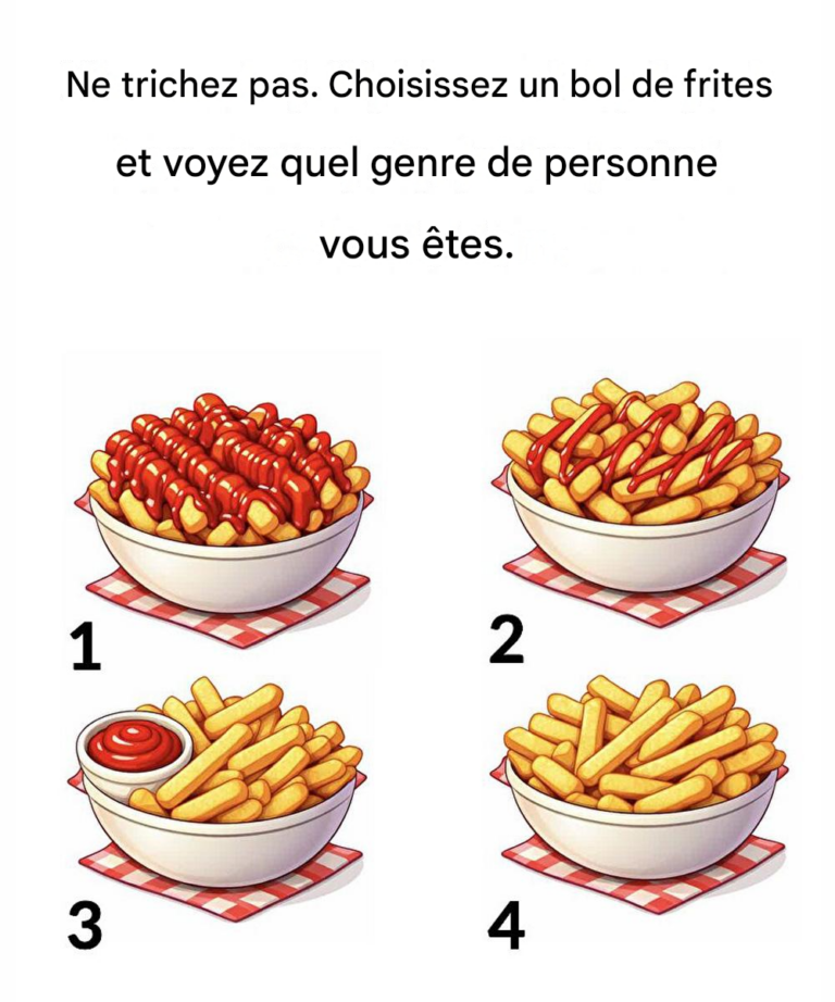 Choisissez un bol de frites et découvrez quel genre de personne vous êtes.