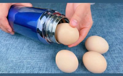 Mettre des œufs dans un thermos, c’est vraiment incroyable. Je ne savais pas que c’était aussi efficace. Essayez-le vite !