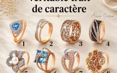La bague que tu choisis révélera un côté caché de ta personnalité 💍