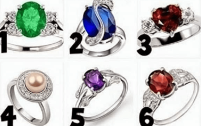 CHOISISSEZ UNE BAGUE ET JE VOUS DIRAI UN SECRET TRÈS INTÉRESSANT QUI REFLÈTE VOTRE PERSONNALITÉ. Veuillez saisir le numéro de la bague.