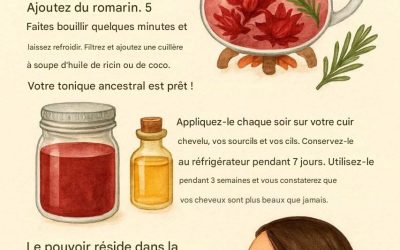 Fleur d’hibiscus : le secret naturel pour la croissance de vos cheveux