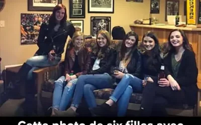 Internet est perplexe face à cette illusion d’optique de six filles avec seulement cinq paires de jambes