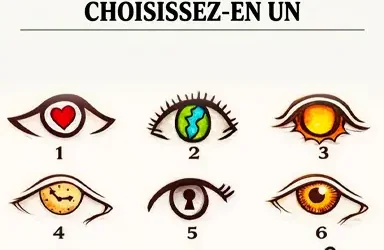Test de vision : quel œil vous attire le plus ? Choisissez-en un et je vous dirai comment vous voyez le monde