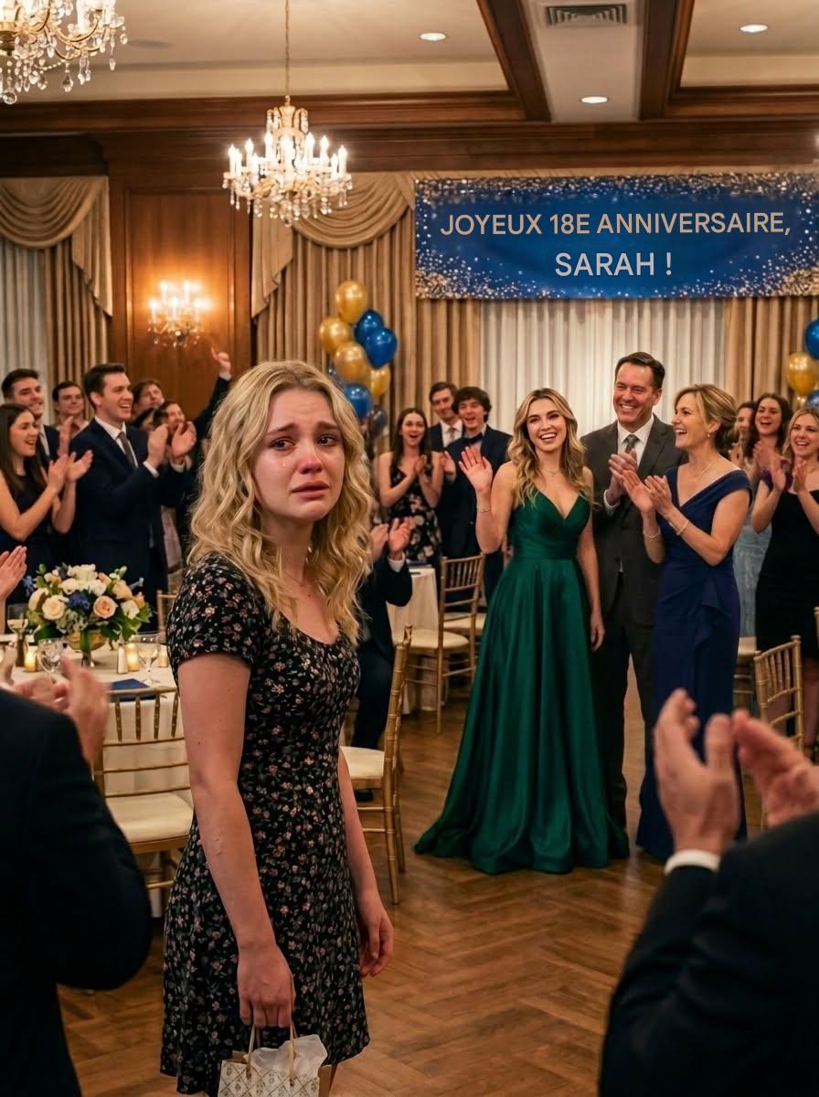 Le jour de mes 18 ans, je suis entrée dans une salle de bal remplie de ballons, de musique et d’appareils photo, pour entendre ma sœur rire : « Surprise ! Je fête à nouveau mes 18 ans ce soir ! » Ma mère a souri et a dit : « Laisse-la profiter, ma chérie. »