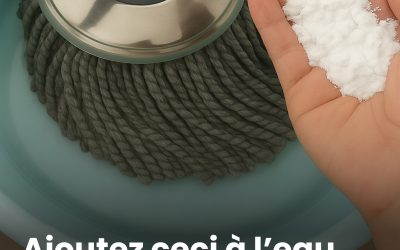 Mettez cet ingrédient dans votre seau et votre sol restera net toute la semaine