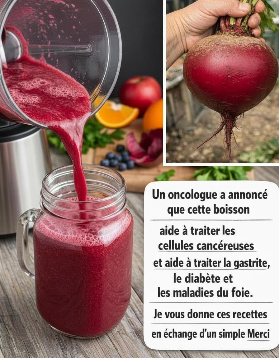 Betterave : la boisson naturelle qui peut soutenir votre santé métabolique