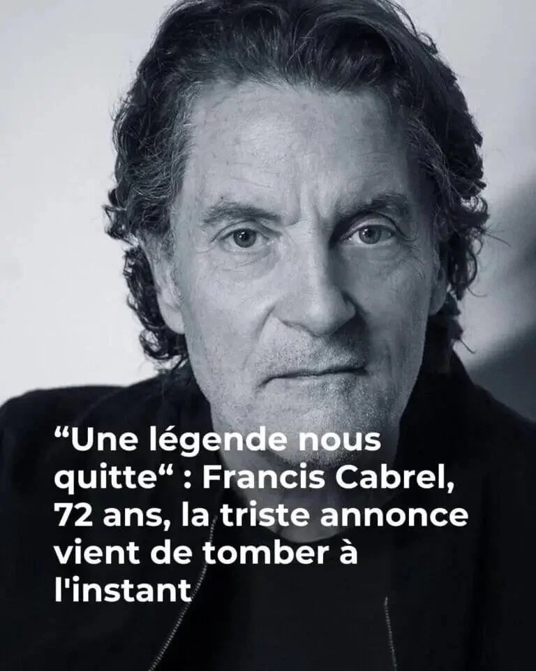 Une légende nous quitte”…