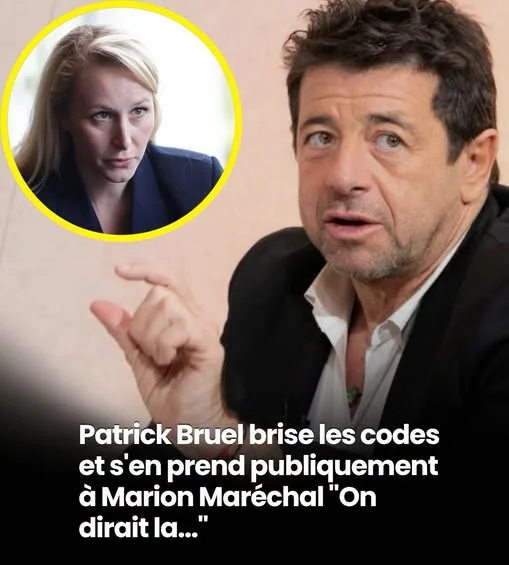 Sans pitié, Patrick Bruel atomise Marion Maréchal sur ce sujet sensible : « Vaste éclat de rire… »