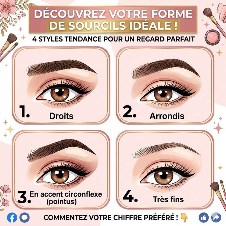 👁️ Test de Personnalité : Quelle est la forme de vos sourcils ? Elle révèle votre vrai caractère !