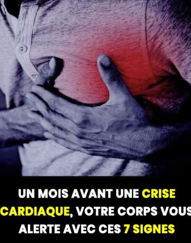Crise cardiaque : 7 signes à ne pas ignorer