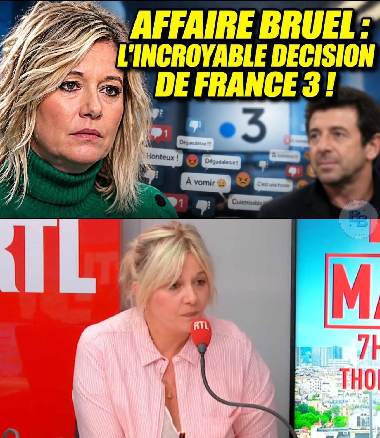 Haine Virtuelle, Douleur Réelle : Comment le Raid Numérique Contre Flavie Flament a Contraint France 3 à une Intervention d’Urgence