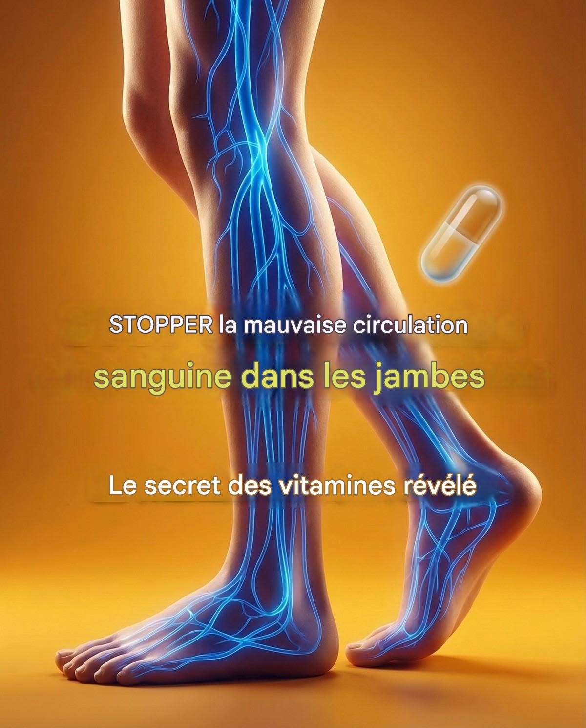 La meilleure vitamine pour éliminer la mauvaise circulation sanguine dans les jambes et les pieds