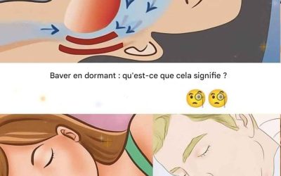 Si vous bavez pendant votre sommeil, c’est un signal que votre corps vous envoie.