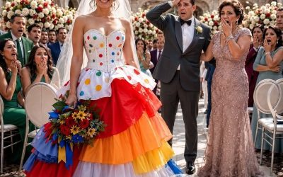 Ma belle-mère a caché ma robe de mariée et m’a laissé un costume de clown accompagné d’un mot disant : « Reste à ta place » ; devant 200 invités, je l’ai enfilé, j’ai pris la main de mon père et j’ai remonté l’allée.