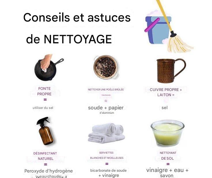20 meilleures astuces de nettoyage que tout le monde devrait connaître