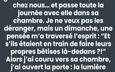 J’ai ouvert la porte de ma fille adolescente — et je suis resté sous le choc en découvrant ce qu’elle faisait.