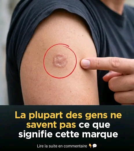 Cicatrice ronde sur votre bras : quelle signification ?