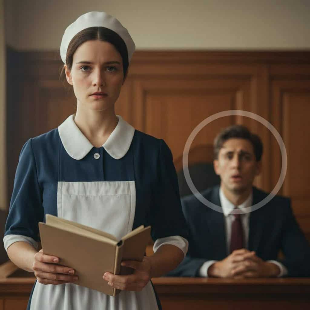 L’avocat avait disparu le jour du procès. Le millionnaire se tenait seul devant le juge lorsqu’une voix tremblante s’éleva depuis l’arrière de la salle. Tout le monde éclata de rire lorsqu’elle dit : « Je peux parler en son nom », mais personne n’aurait pu imaginer ce que cette employée s’apprêtait à révéler. Le marteau du juge résonna dans la salle comme un coup de feu transperçant l’âme de Sofía Hernández. Ses mains tremblaient tandis qu’elle tenait les documents qu’elle avait préparés pendant des mois, des documents qui semblaient maintenant inutiles, de simples feuilles de papier en l’absence de l’avocat censé défendre son employeur. « Où est M. Morales ? » demanda le juge, impatient, ses yeux balayant le banc de la défense vide. Sofía, vêtue de son uniforme de domestique — une blouse blanche impeccable et une jupe bleu marine qu’elle avait repassée elle-même ce matin-là — eut l’impression que le monde s’écroulait autour d’elle. Depuis son siège au fond de la salle, elle regardait Diego Santa María, son employeur, serrer les poings sur la table en chêne. Ses yeux bleus, d’ordinaire froids et calculateurs, reflétaient une vulnérabilité qu’elle n’avait jamais vue. Elle avait vingt ans, avec une beauté subtile que peu remarquaient derrière l’humilité de sa position. Sa peau claire contrastait avec ses yeux verts intenses, hérités de sa grand-mère irlandaise, et ses cheveux châtain clair étaient toujours attachés en queue de cheval pratique. Mais ce qui la définissait le plus, ce n’était pas son apparence, mais l’intelligence vive qui brillait dans son regard lorsqu’elle pensait que personne ne la regardait. Elle avait abandonné ses études de droit à l’Université nationale autonome du Mexique deux ans plus tôt, lorsque sa mère avait été atteinte d’un cancer et qu’elle avait besoin d’argent rapidement pour les traitements. Travailler comme femme de ménage dans le manoir des Santa María à Polanco avait été une aubaine, même si cela signifiait mettre ses rêves de côté pour s’occuper du ménage, de la cuisine et rester invisible. Mais pendant ces mois passés auprès de Diego, elle avait observé chaque détail de ses réunions d’affaires, lu tous les documents qu’il laissait sur son bureau et retenu chaque stratégie légale qu’il évoquait au téléphone sans qu’il s’en doute. Sofía connaissait l’affaire mieux que l’avocat absent lui-même. « Votre Honneur, » trancha la voix de l’avocate adverse, Valentina Herrera, comme un couteau dans l’air. « Si la défense n’est pas présente, je suggère que le procès se poursuive en son absence. » Valentina avait trente-cinq ans, élégante comme un mannequin, avec des cheveux blond platine relevés en un chignon parfait et un tailleur coûtant plus que le salaire annuel de Sofía. Ses yeux gris dégageaient une ambition inquiétante, et Sofía avait remarqué les regards qu’elle lançait à Diego, des regards tout sauf professionnels. Diego se leva, exaspéré. « Votre Honneur, j’ai besoin d’un moment pour contacter mon avocat. » « C’est impensable que… » interrompit M. Santa María. « Vous avez cinq minutes, sinon nous procéderons sans votre défense. » C’est alors qu’un déclic se produisit en Sofía. Elle vit Diego, cet homme puissant de trente ans dirigeant une entreprise multimillionnaire, réduit à l’impuissance. Elle vit les visages moqueurs des journalistes venus pour un scandale. Elle vit le sourire suffisant de Valentina, qui savait exactement pourquoi l’avocat n’était pas présent. Sans réfléchir, Sofía se leva. Ses jambes tremblaient, mais sa voix sortit claire et ferme : « Je peux le représenter. » Le silence qui suivit était assourdissant. Puis vinrent les rires. D’abord des murmures étouffés, puis des éclats de rire qui résonnèrent contre les murs de marbre de la salle. « La femme de ménage se moque de vous ? » demanda Valentina. « Votre Honneur, c’est ridicule. » Mais le juge, un homme âgé aux cheveux gris nommé Raúl Mendoza, leva la main pour demander le silence. Il y avait quelque chose dans la posture de la jeune femme, dans la détermination de ses yeux verts, qui éveilla en lui… 👇👇👇 Voir moins