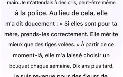 Une Rencontre Inattendue Qui a Changé Ma Vie à Jamais