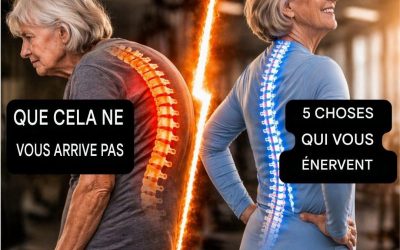 Ne le faites pas, sinon vous vous courberez en vieillissant.