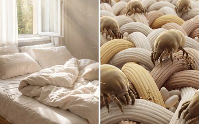 Votre lit est rempli d’acariens toxiques pour les poumons. Voici comment les tuer rapidement, facilement et naturellement.
