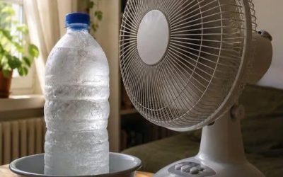 Canicule : L’astuce de la bouteille congelée devant le ventilateur est-elle efficace ?