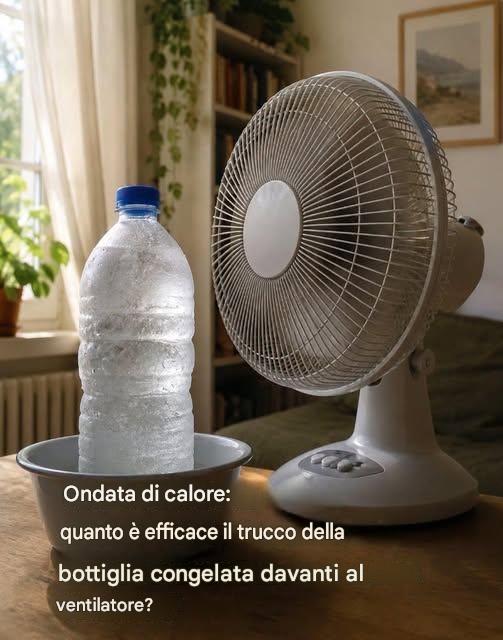 Canicule : L’astuce de la bouteille congelée devant le ventilateur est-elle efficace ?