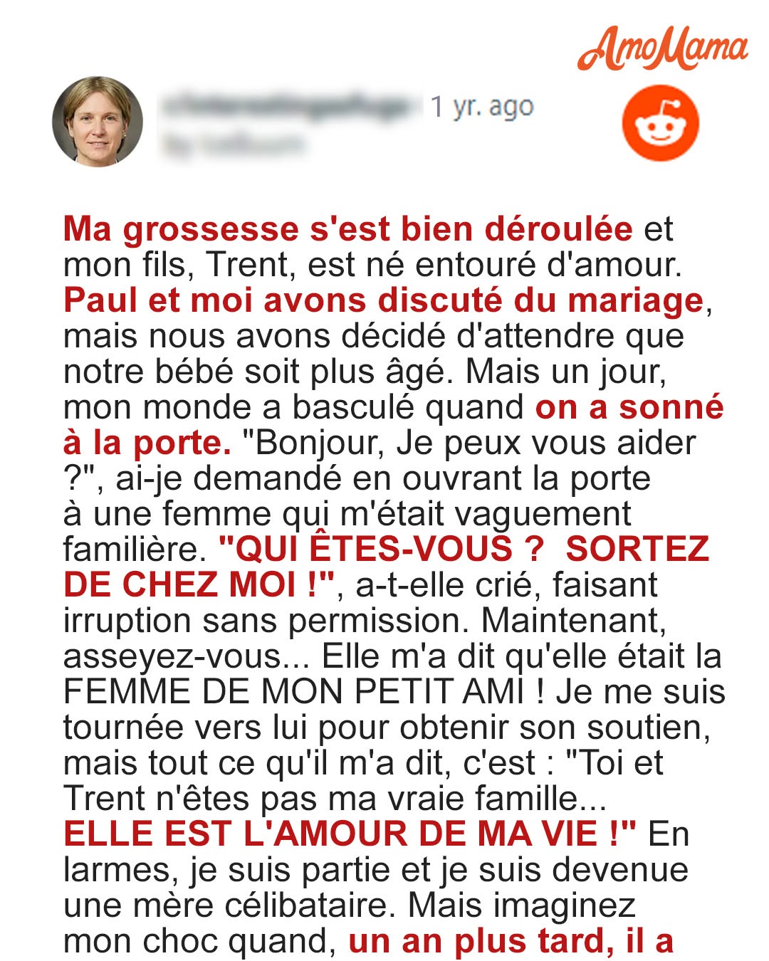 L’ex-femme de mon petit ami est revenue et l’a forcé à nous jeter à la rue – Histoire du jour