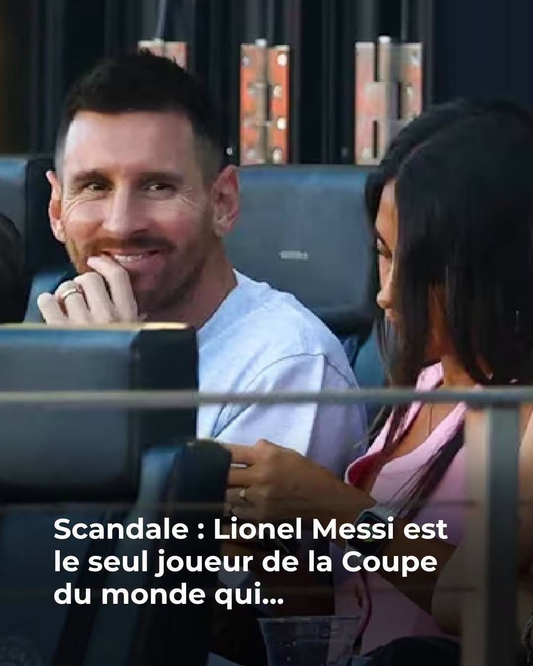 Scandale : Lionel Messi est le seul joueur de la Coupe du monde qui…Voir plus⬇️⬇️Pour en savoir plus, cliquez sur le lien dans les c0mmentaires ⬇️