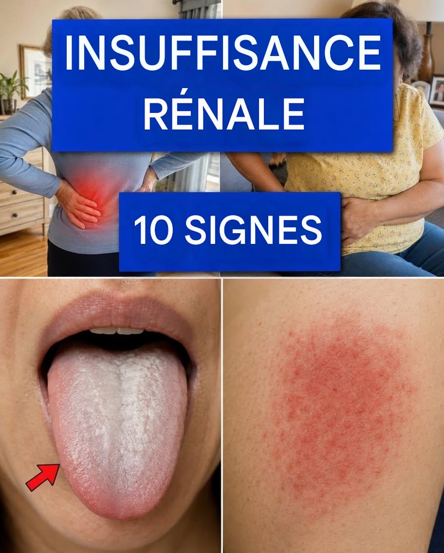13 signes précoces d’insuffisance rénale que vous ignorez au quotidien, symptômes de l’insuffisance rénale.