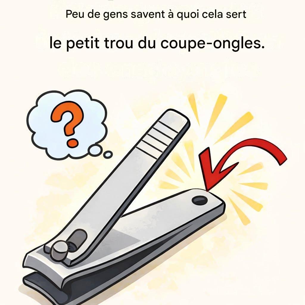 Coupe-ongles : une astuce secrète qui vous simplifiera la vie – presque personne ne le remarquera.