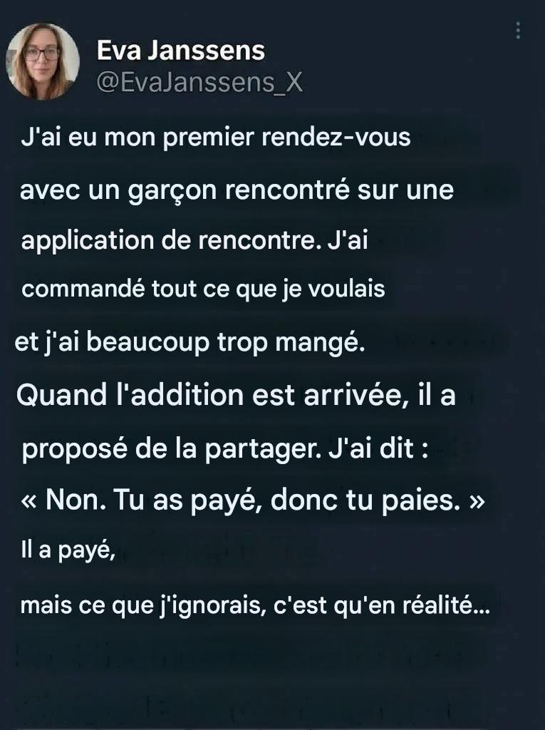 Un rendez-vous, une soirée, une leçon que je n’oublierai jamais