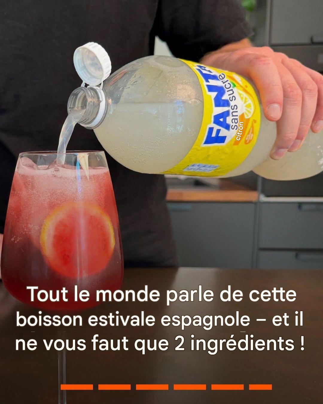 Tout le monde parle de cette boisson estivale espagnole – et il ne vous faut que 2 ingrédients !