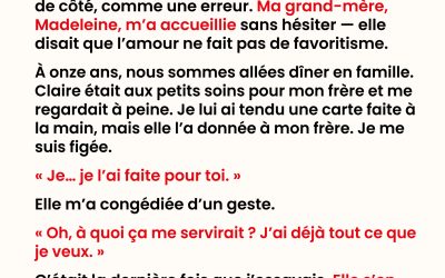 Ma mère m’a abandonnée pour sa nouvelle famille — des années plus tard, elle a frappé à ma porte pour une seule chose