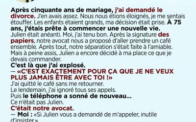 J’ai demandé le divorce après 50 ans de mariage — et puis l’appel de notre avocat a tout changé