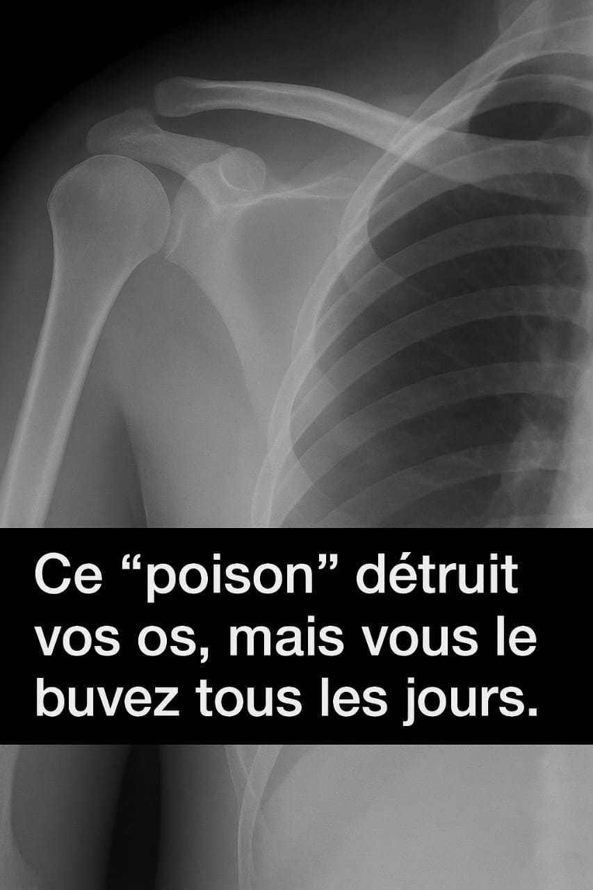Ce « poison » endommage vos os – et vous en buvez tous les jours !