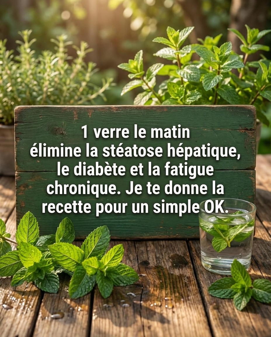 1 verre le matin élimine le foie gras, le diabète et la fatigue… Voir plus