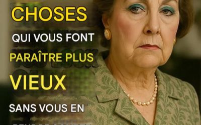 12 choses qui vous font paraître plus vieux sans que vous vous en rendiez compte (tout le monde le remarque !)