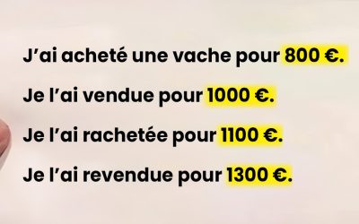 Énigme mathématique de la vache : Pouvez-vous la résoudre ?