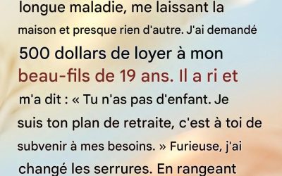 Après le décès de mon mari, une douloureuse conversation familiale a révélé un réconfort inattendu