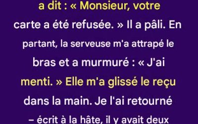 Une date inoubliable : comment un simple geste de gentillesse a tout changé